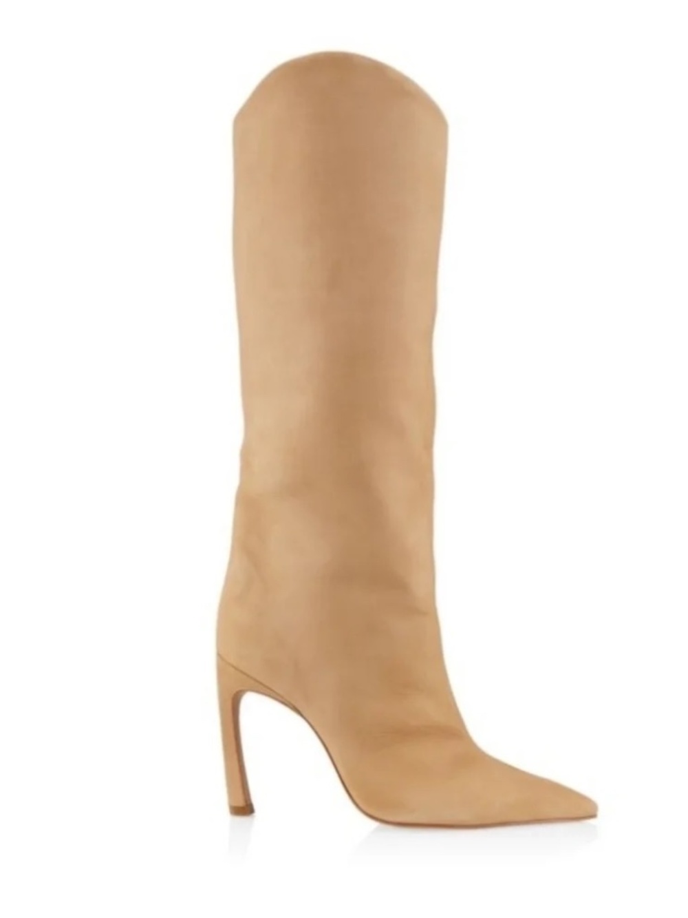SCHUTZ Maryana Sculpt Boot-Light Nude-Size 8